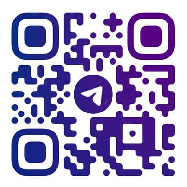 OBA Telegram channel QR code